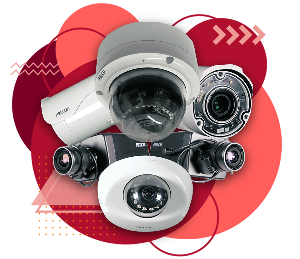 security cameras illustration, Closed-circuit television Security Alarms & Systems Surveillance Pelco, cctv, television, electronic