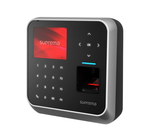 Suprema biometric fingerprint scanner panel